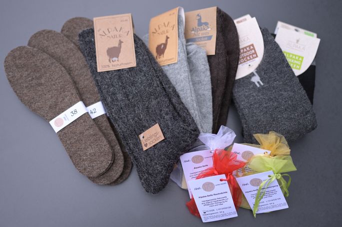 Filzeinlegesohlen Socken Seifen